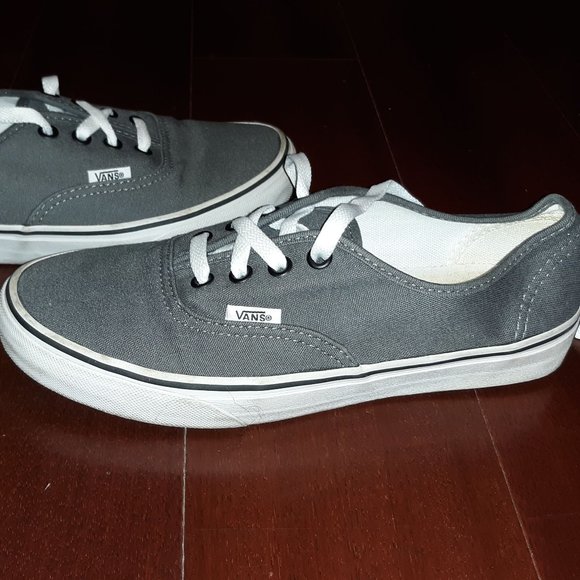 gray vans sneakers